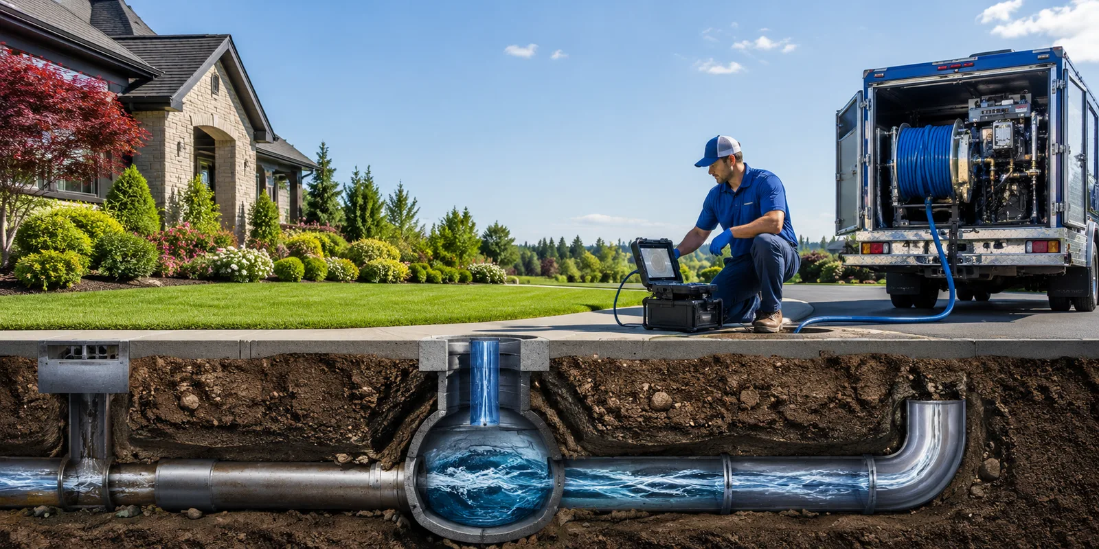 Drainage restoration information for Whitestown, IN